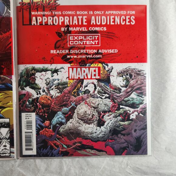 Marvel Wolverine Revenge #3 & #5 Polybag Red Band Variant Ed. Brand New Sealed - Picture 6 of 7